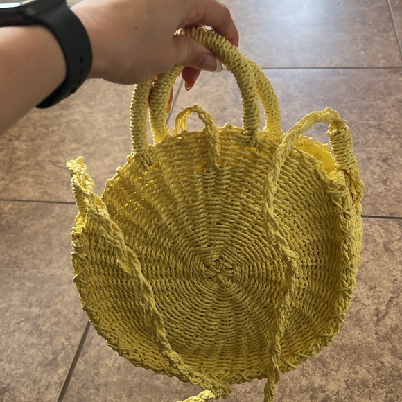 Neon Wicker Purse - Picture 5 of 5